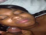 huge ebony facial