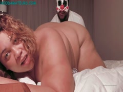 BBW Shemale Fucks Clown